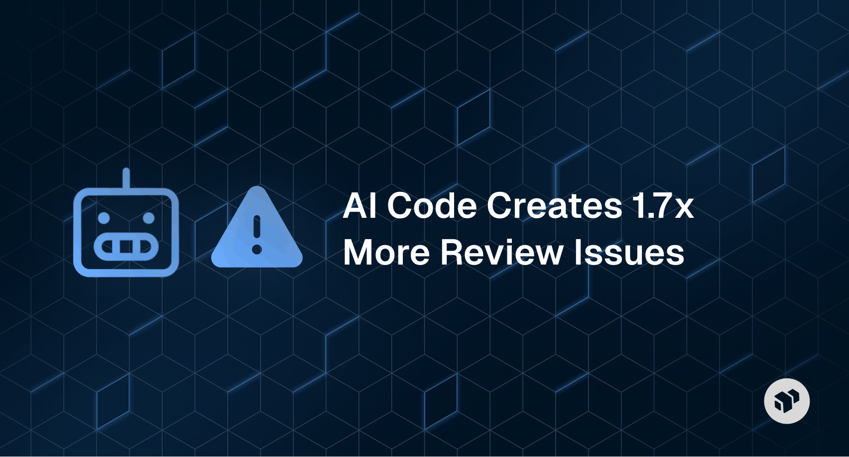 AI code review study - AI-generated code creates 1.7 times more review issues than human-written code
